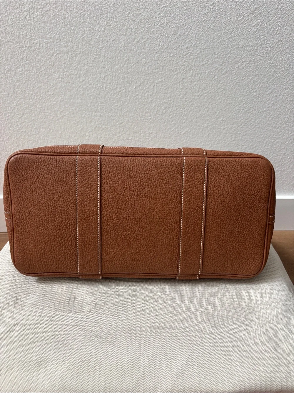 Hermès Garden Party Tote Negonda Gold 36